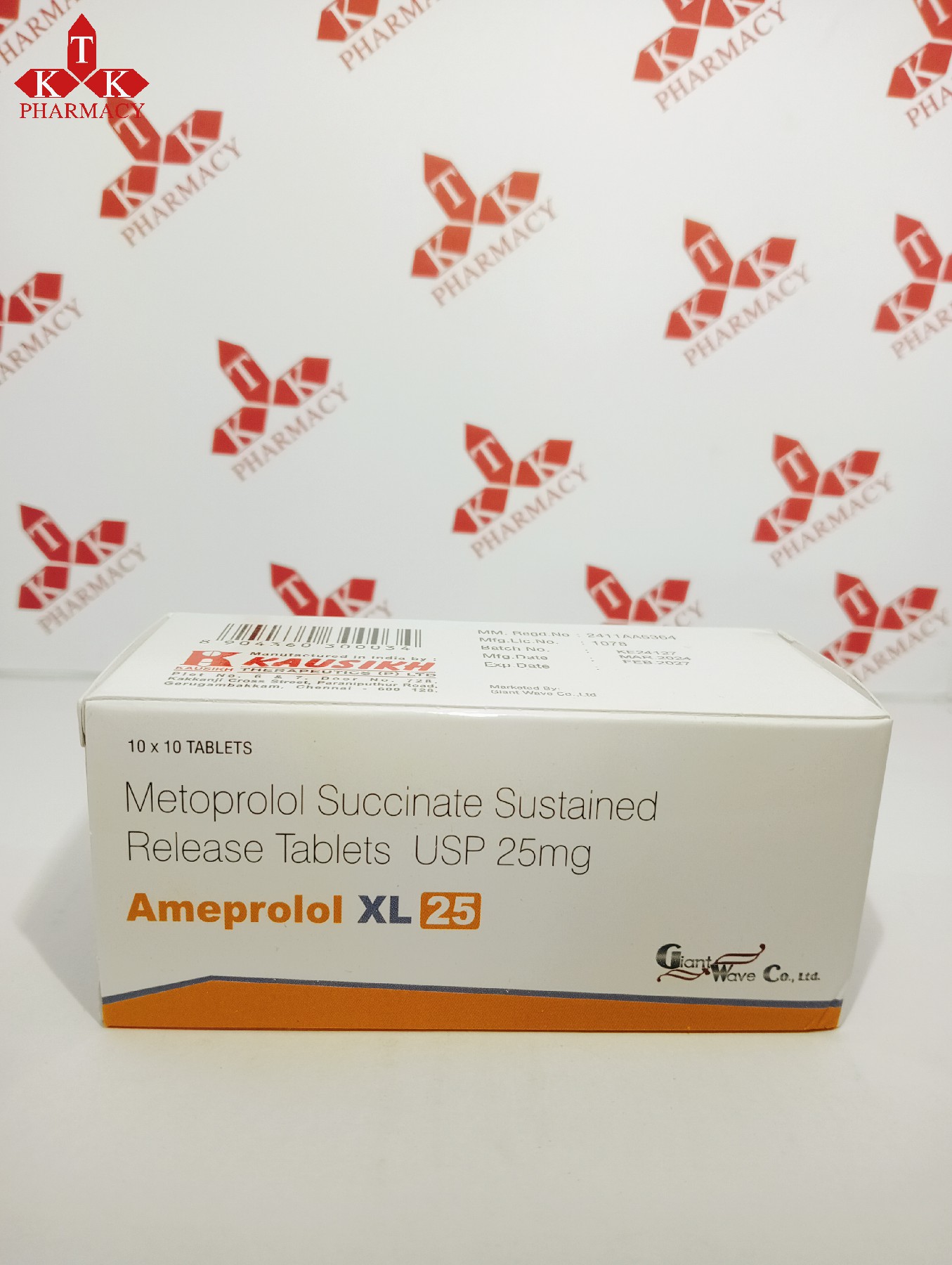 Ameprolol Xl 25