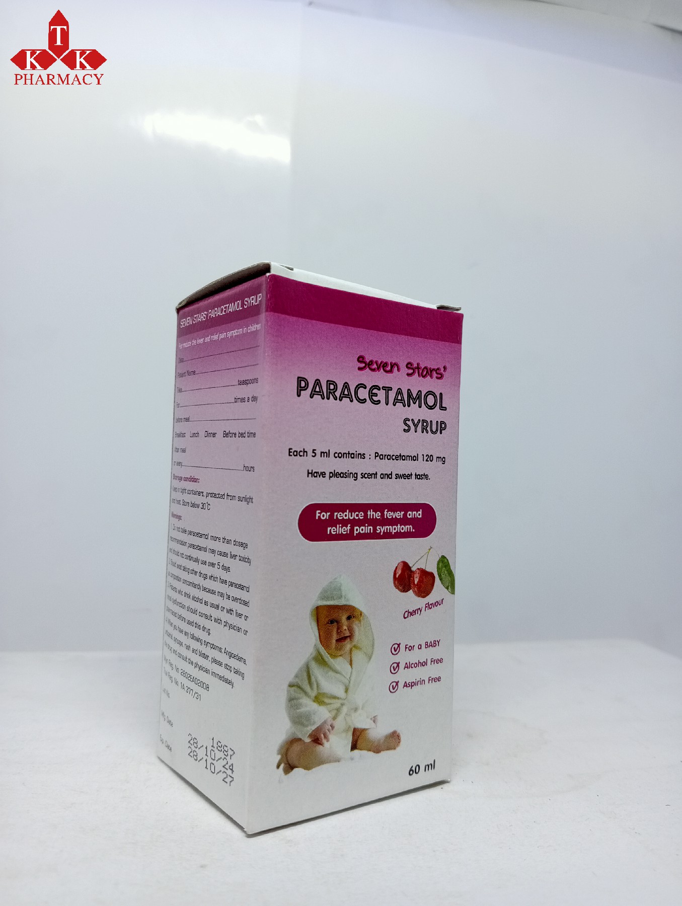 Paracetamol syr (Seven star)